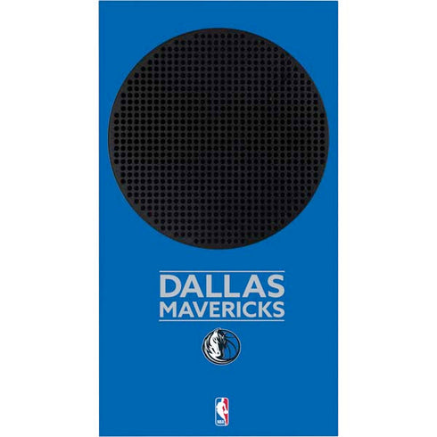 NBA Dallas Mavericks Standard - Light Blue Xbox Series S Console Skin